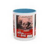 Cult Classic Movie Poster Art Accent Coffee Mug (11, 15oz) - Brain That Wouldn't Die 1962 - POPvault