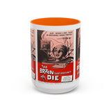 Cult Classic Movie Poster Art Accent Coffee Mug (11, 15oz) - Brain That Wouldn't Die 1962 - POPvault