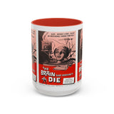 Cult Classic Movie Poster Art Accent Coffee Mug (11, 15oz) - Brain That Wouldn't Die 1962 - POPvault
