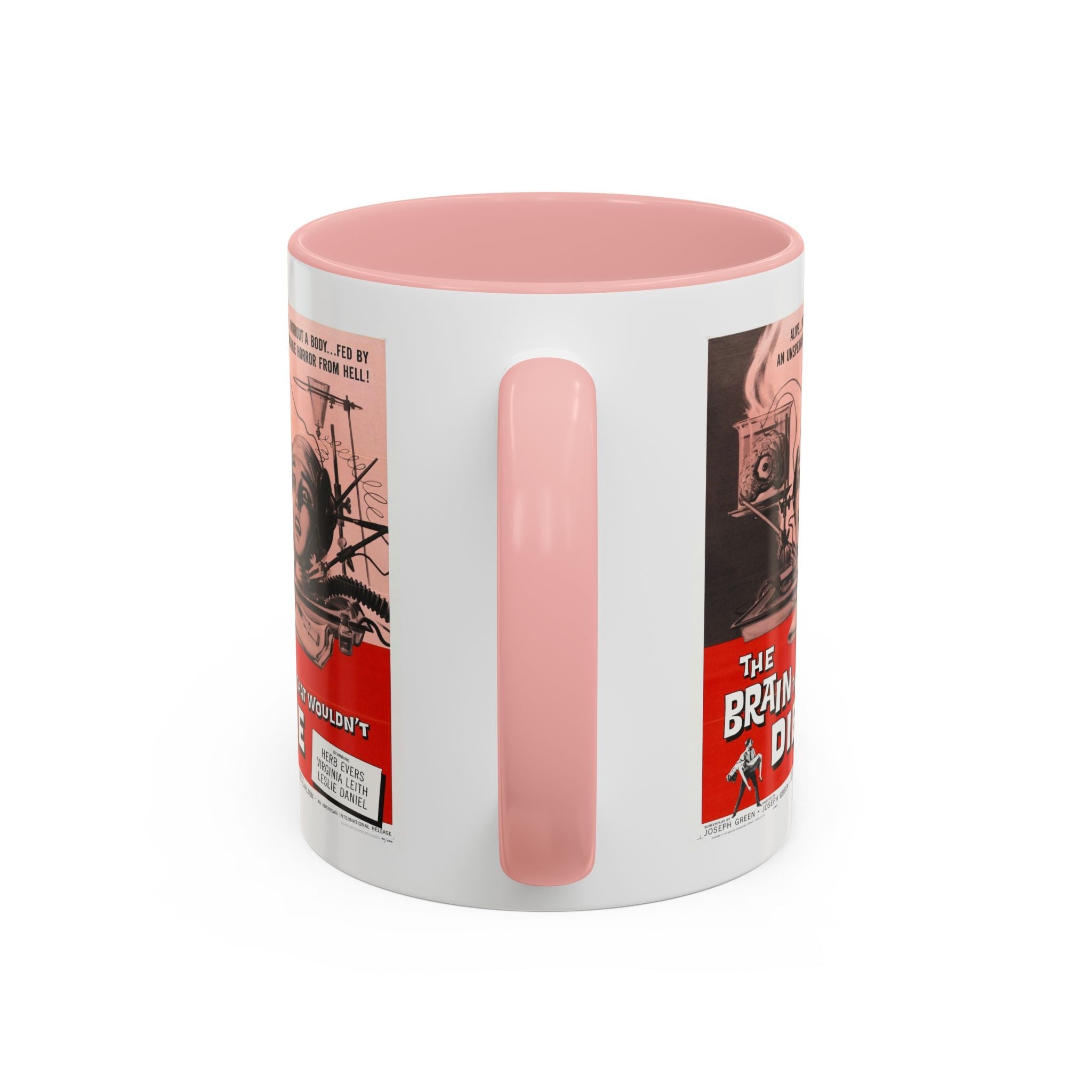 Cult Classic Movie Poster Art Accent Coffee Mug (11, 15oz) - Brain That Wouldn't Die 1962 - POPvault