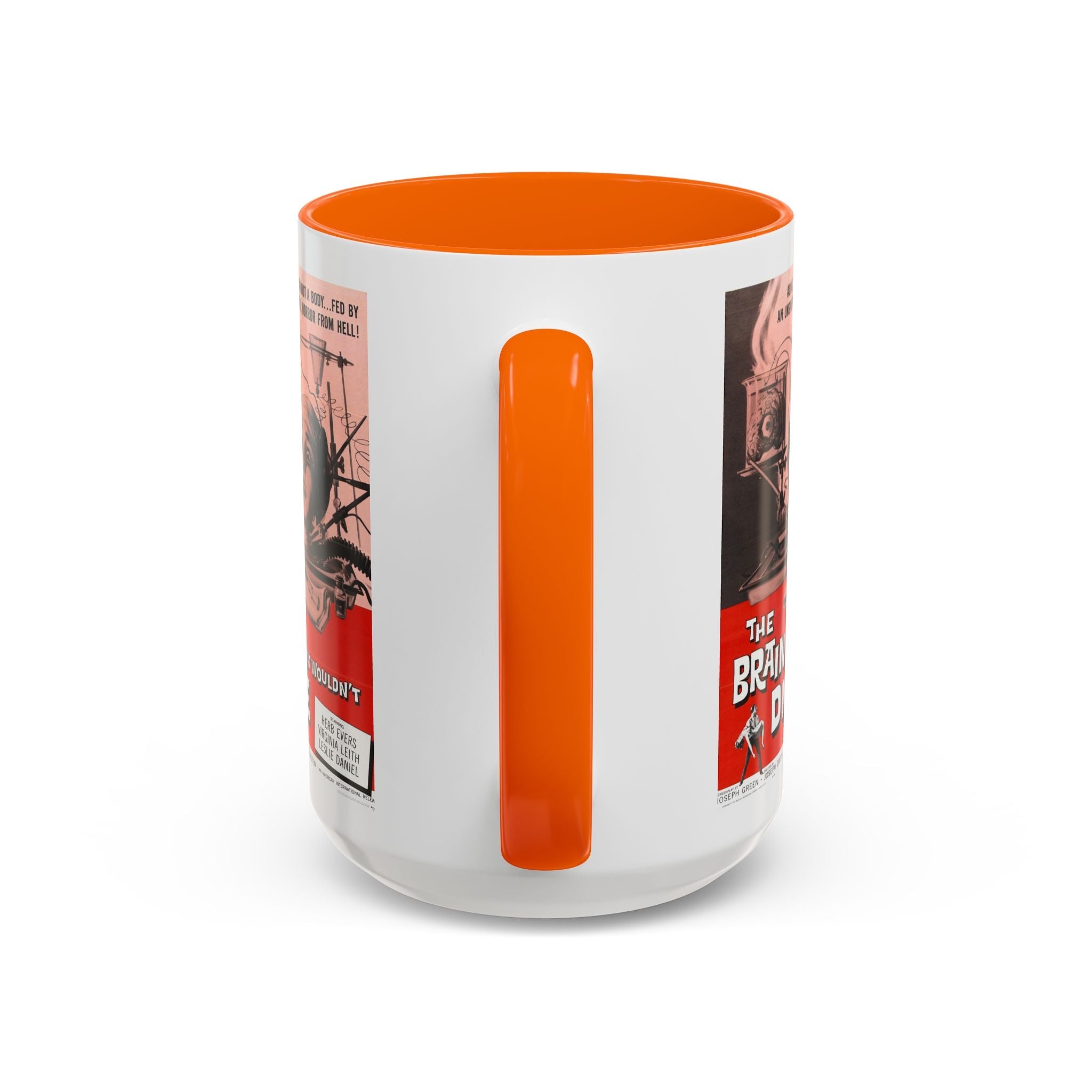 Cult Classic Movie Poster Art Accent Coffee Mug (11, 15oz) - Brain That Wouldn't Die 1962 - POPvault