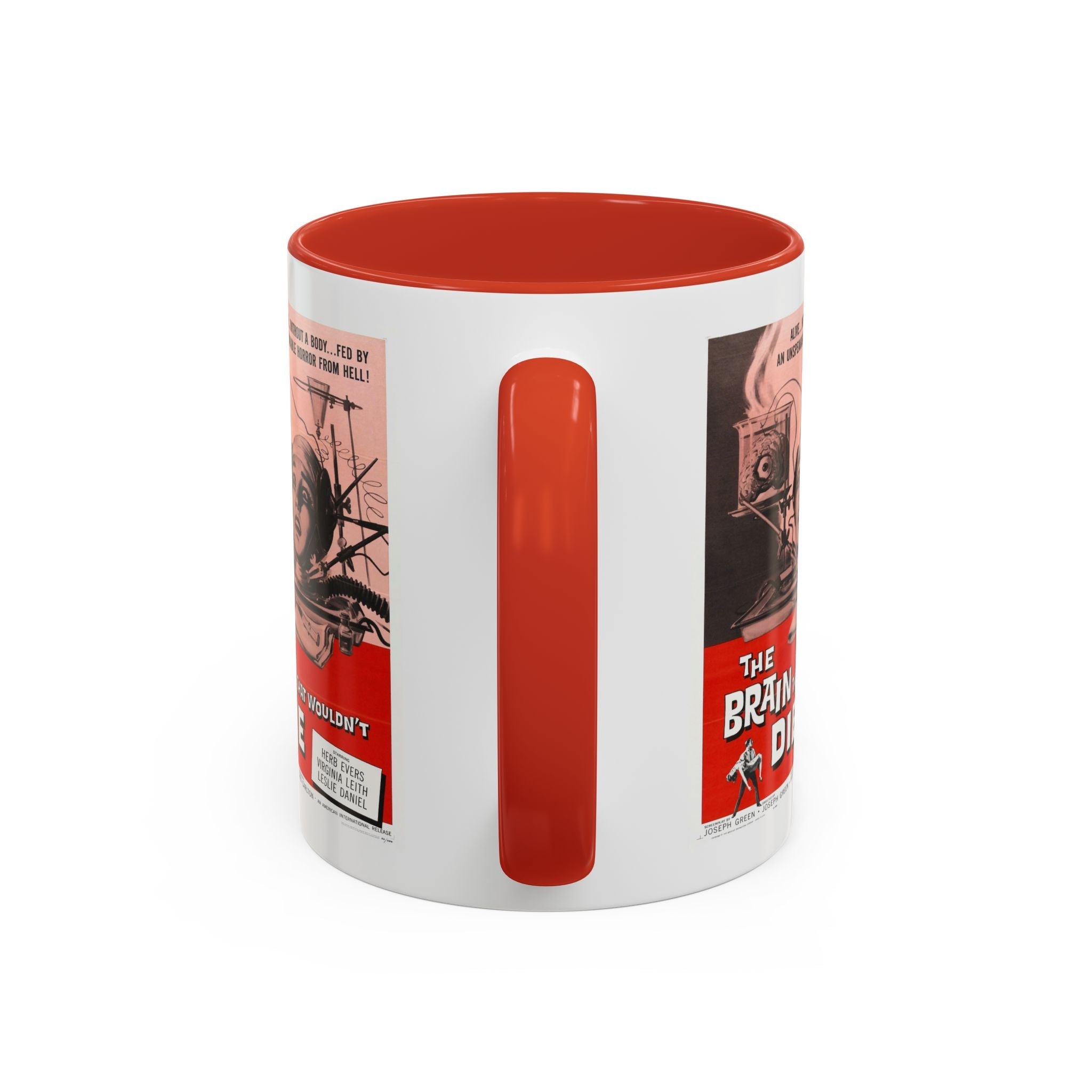Cult Classic Movie Poster Art Accent Coffee Mug (11, 15oz) - Brain That Wouldn't Die 1962 - POPvault
