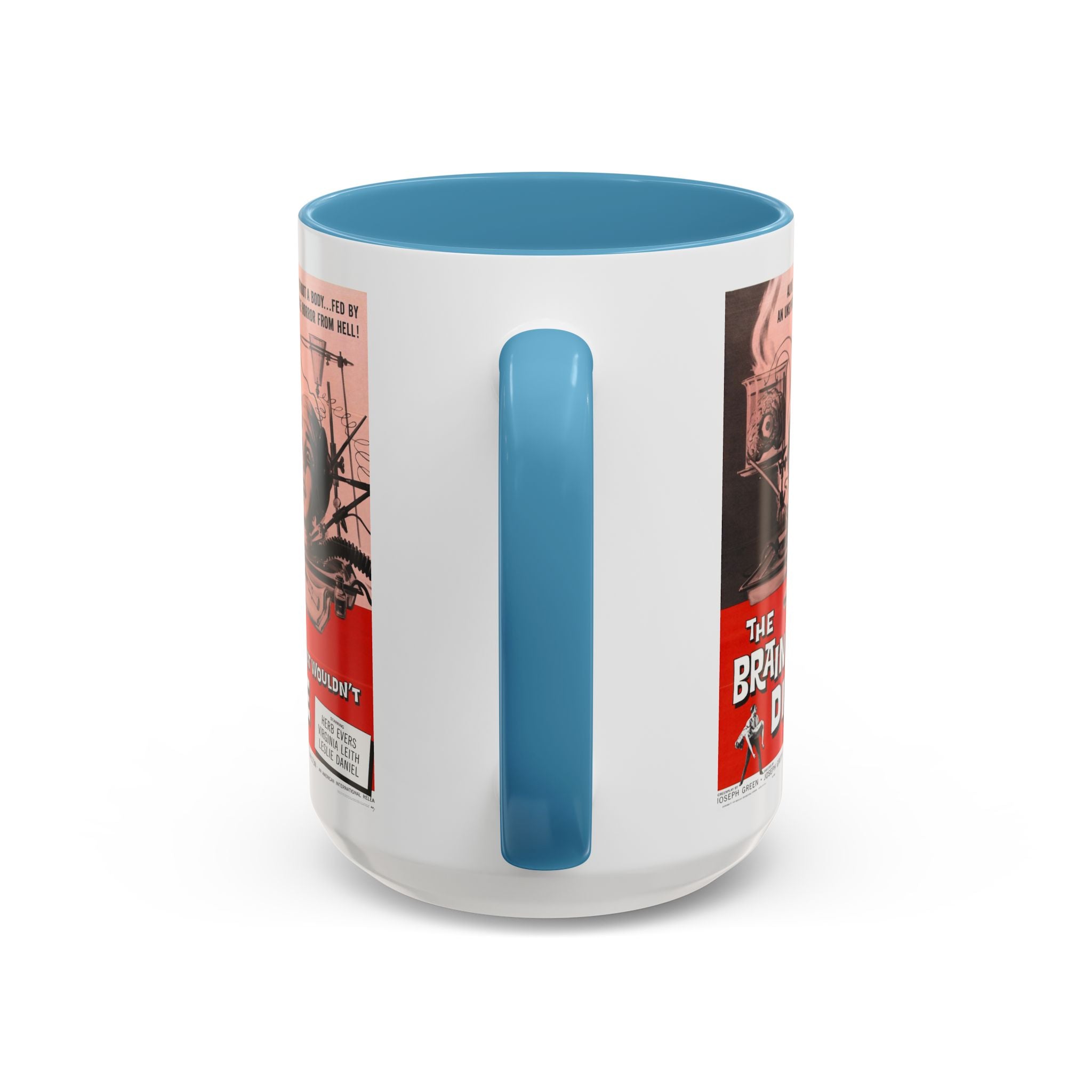 Cult Classic Movie Poster Art Accent Coffee Mug (11, 15oz) - Brain That Wouldn't Die 1962 - POPvault