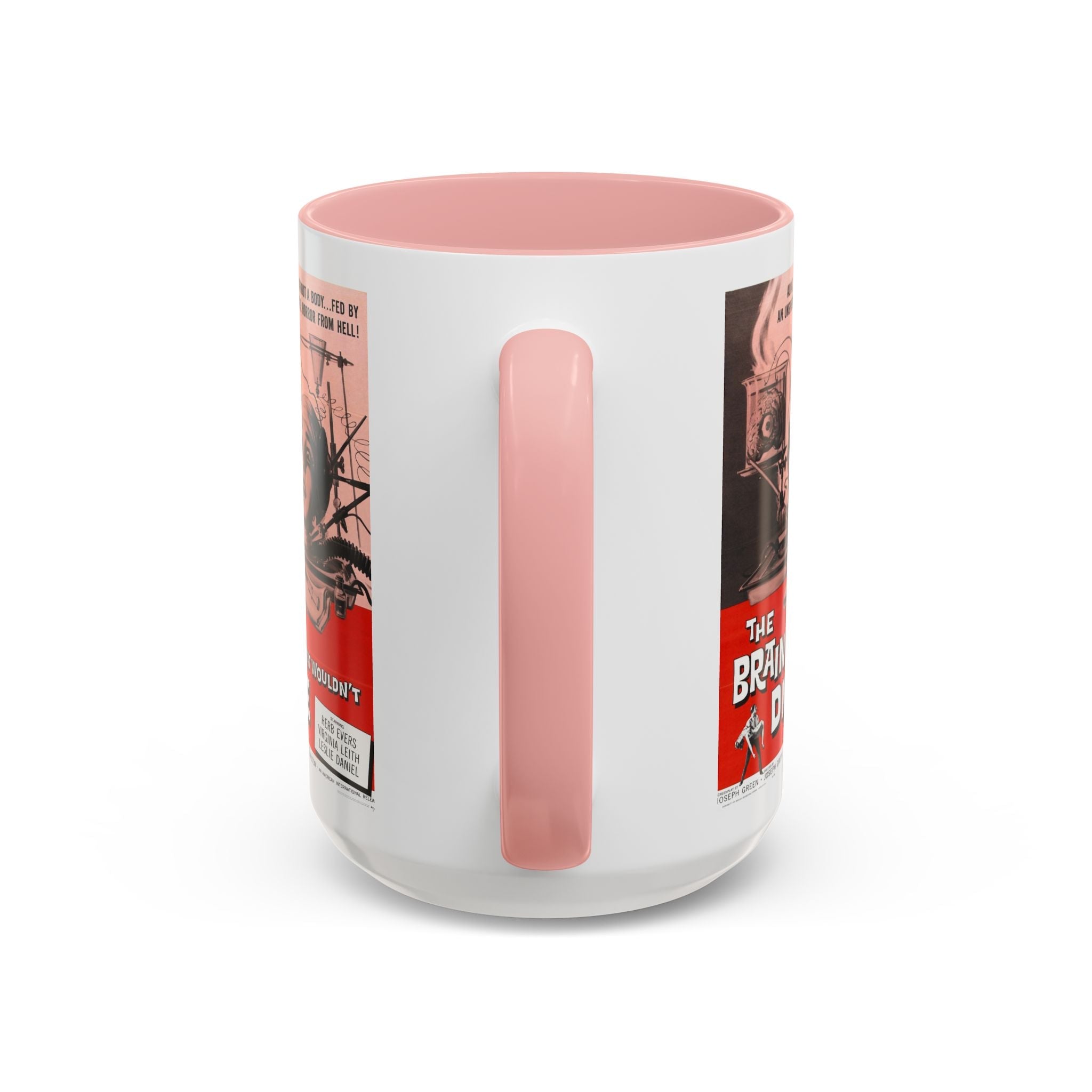Cult Classic Movie Poster Art Accent Coffee Mug (11, 15oz) - Brain That Wouldn't Die 1962 - POPvault