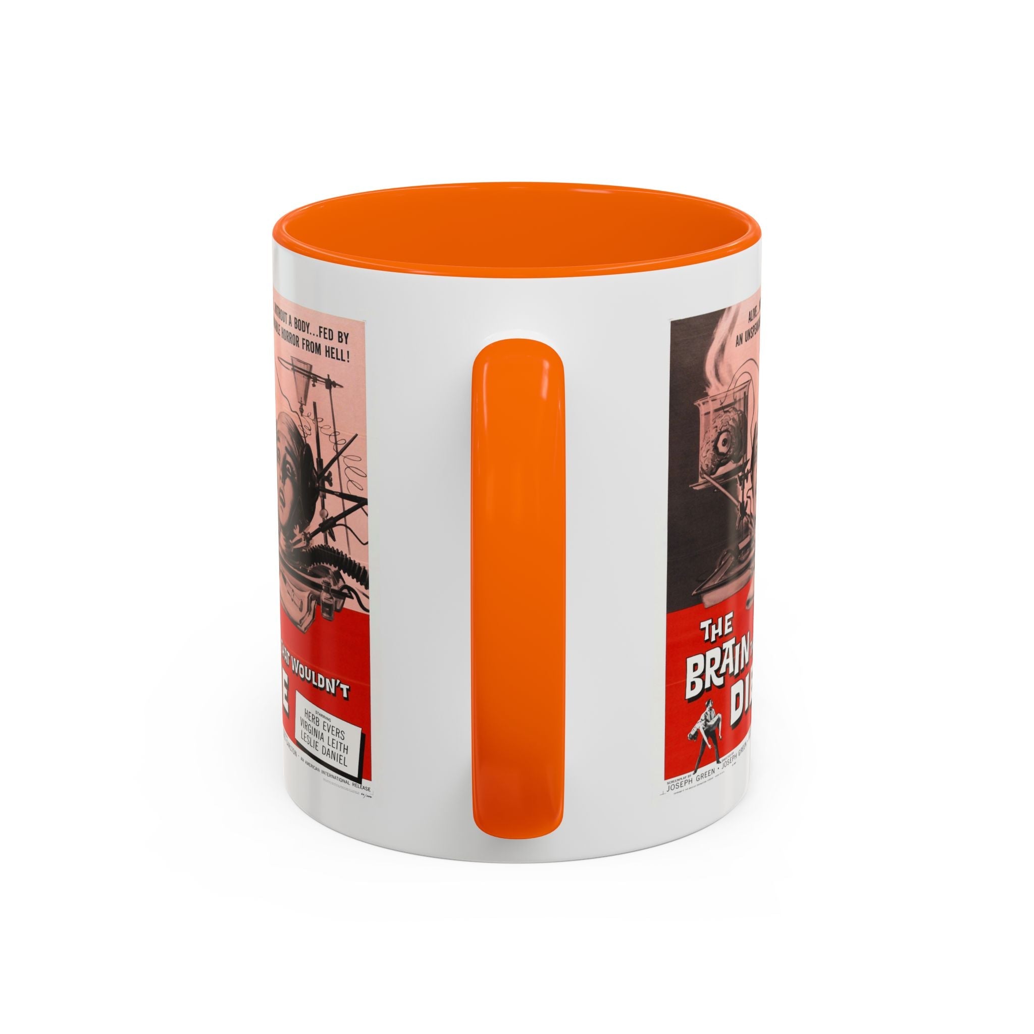 Cult Classic Movie Poster Art Accent Coffee Mug (11, 15oz) - Brain That Wouldn't Die 1962 - POPvault