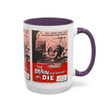 Cult Classic Movie Poster Art Accent Coffee Mug (11, 15oz) - Brain That Wouldn't Die 1962 - POPvault