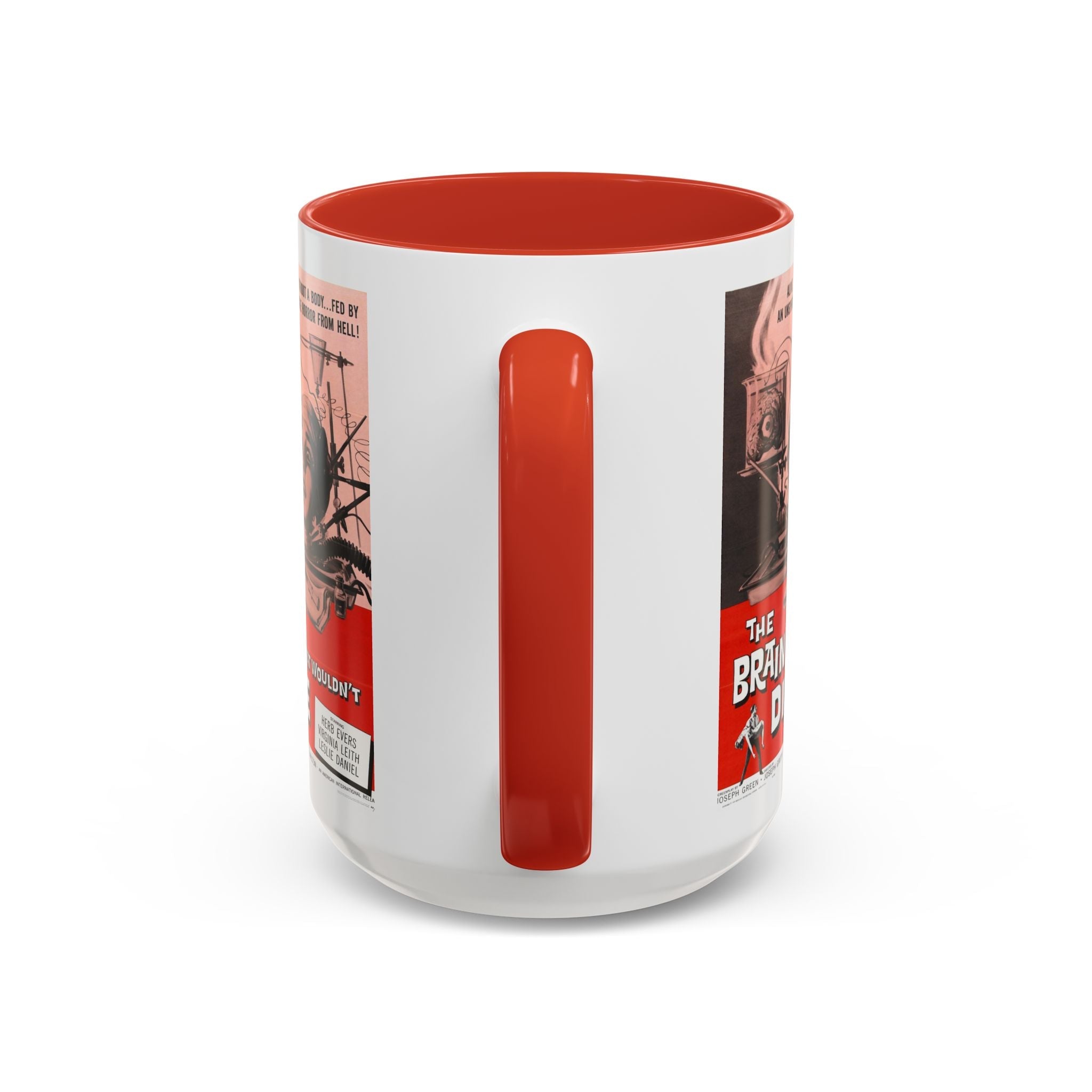 Cult Classic Movie Poster Art Accent Coffee Mug (11, 15oz) - Brain That Wouldn't Die 1962 - POPvault