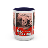 Cult Classic Movie Poster Art Accent Coffee Mug (11, 15oz) - Brain That Wouldn't Die 1962 - POPvault