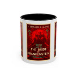 Cult Classic Movie Poster Art Accent Coffee Mug (11, 15oz) - Bride Of Frankenstein 1935 - POPvault