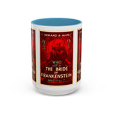 Cult Classic Movie Poster Art Accent Coffee Mug (11, 15oz) - Bride Of Frankenstein 1935 - POPvault