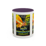Cult Classic Movie Poster Art Accent Coffee Mug (11, 15oz) - Bride Of Frankenstein 1935 - POPvault