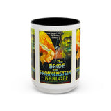 Cult Classic Movie Poster Art Accent Coffee Mug (11, 15oz) - Bride Of Frankenstein 1935 - POPvault