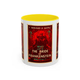 Cult Classic Movie Poster Art Accent Coffee Mug (11, 15oz) - Bride Of Frankenstein 1935 - POPvault