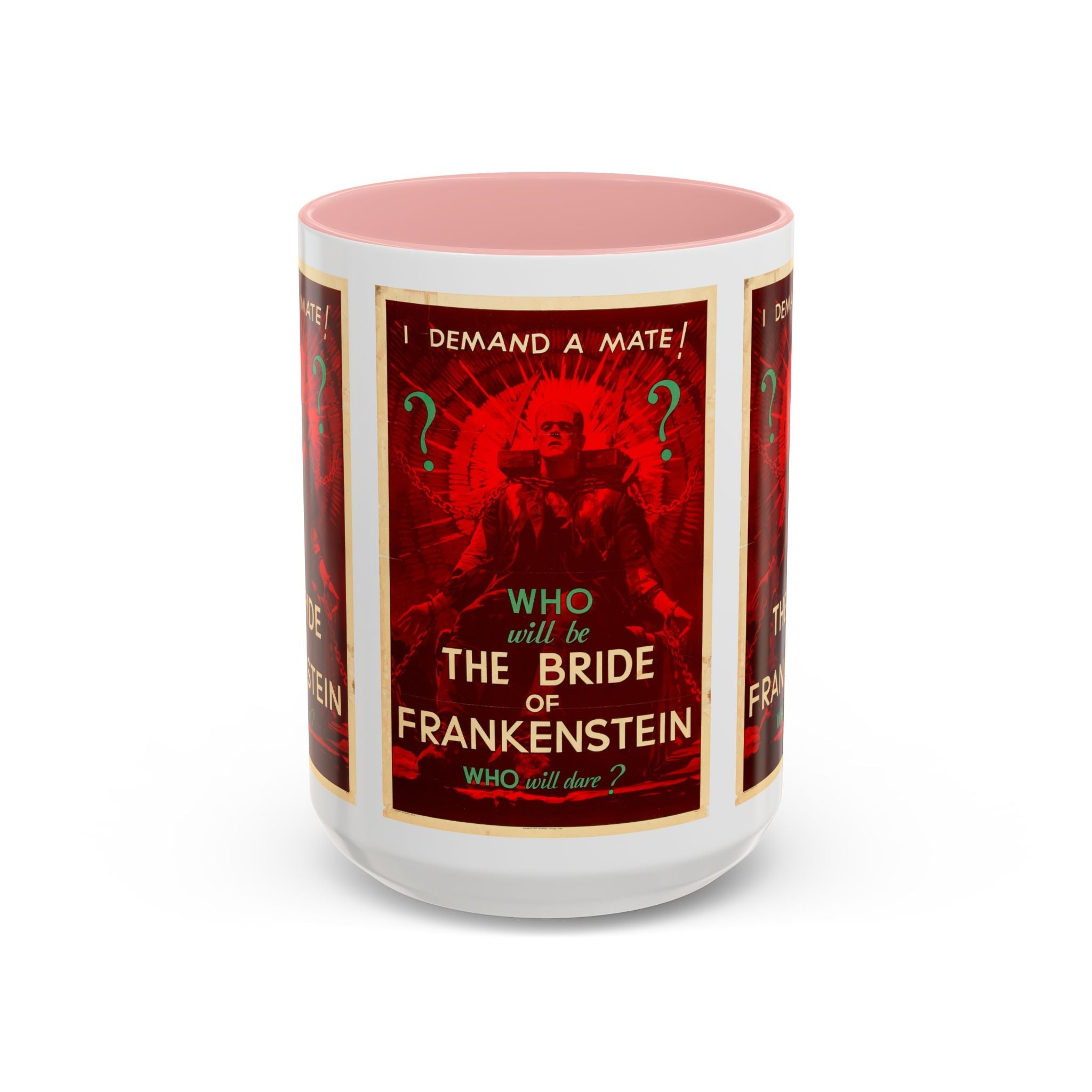 Cult Classic Movie Poster Art Accent Coffee Mug (11, 15oz) - Bride Of Frankenstein 1935 - POPvault