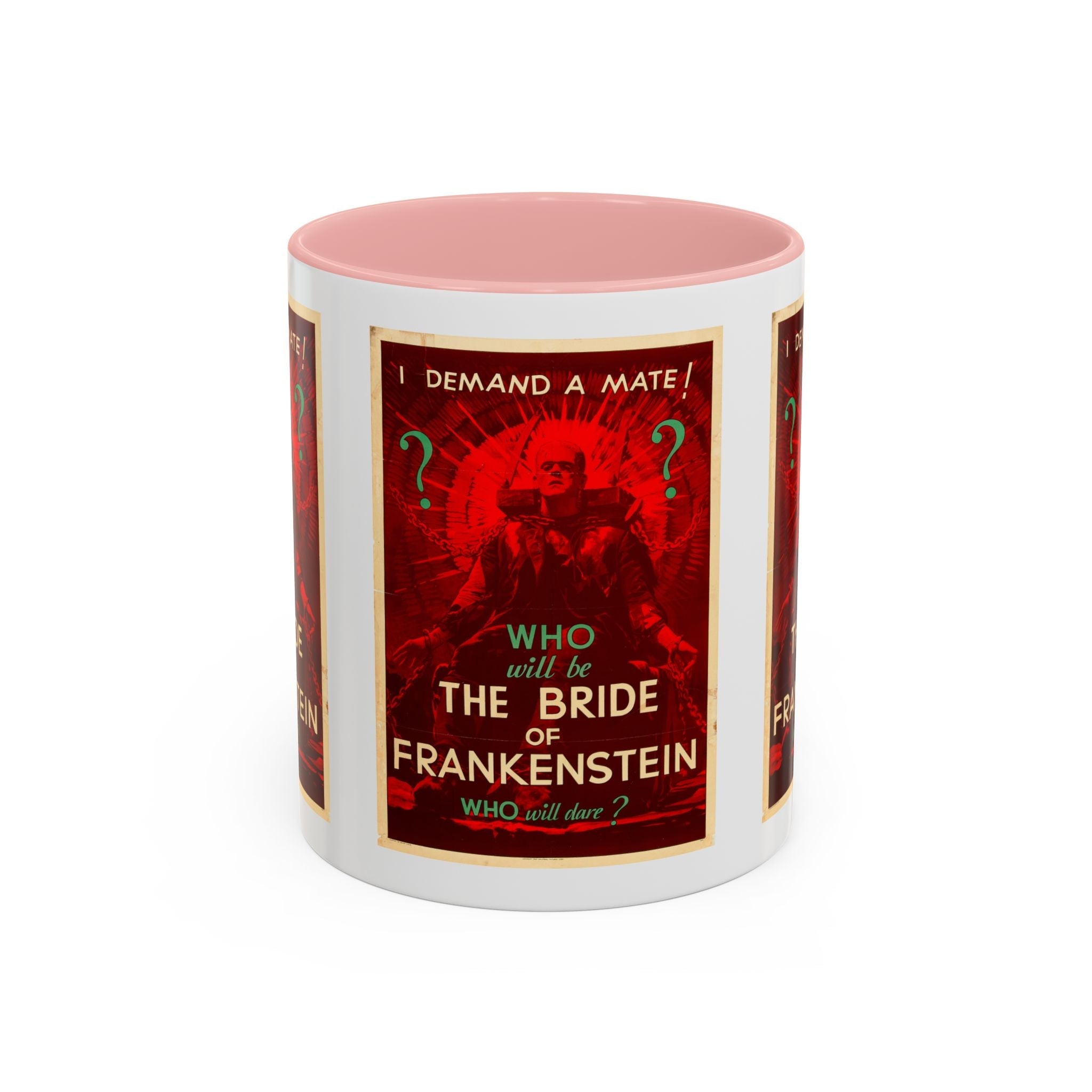 Cult Classic Movie Poster Art Accent Coffee Mug (11, 15oz) - Bride Of Frankenstein 1935 - POPvault