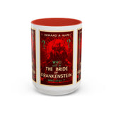 Cult Classic Movie Poster Art Accent Coffee Mug (11, 15oz) - Bride Of Frankenstein 1935 - POPvault
