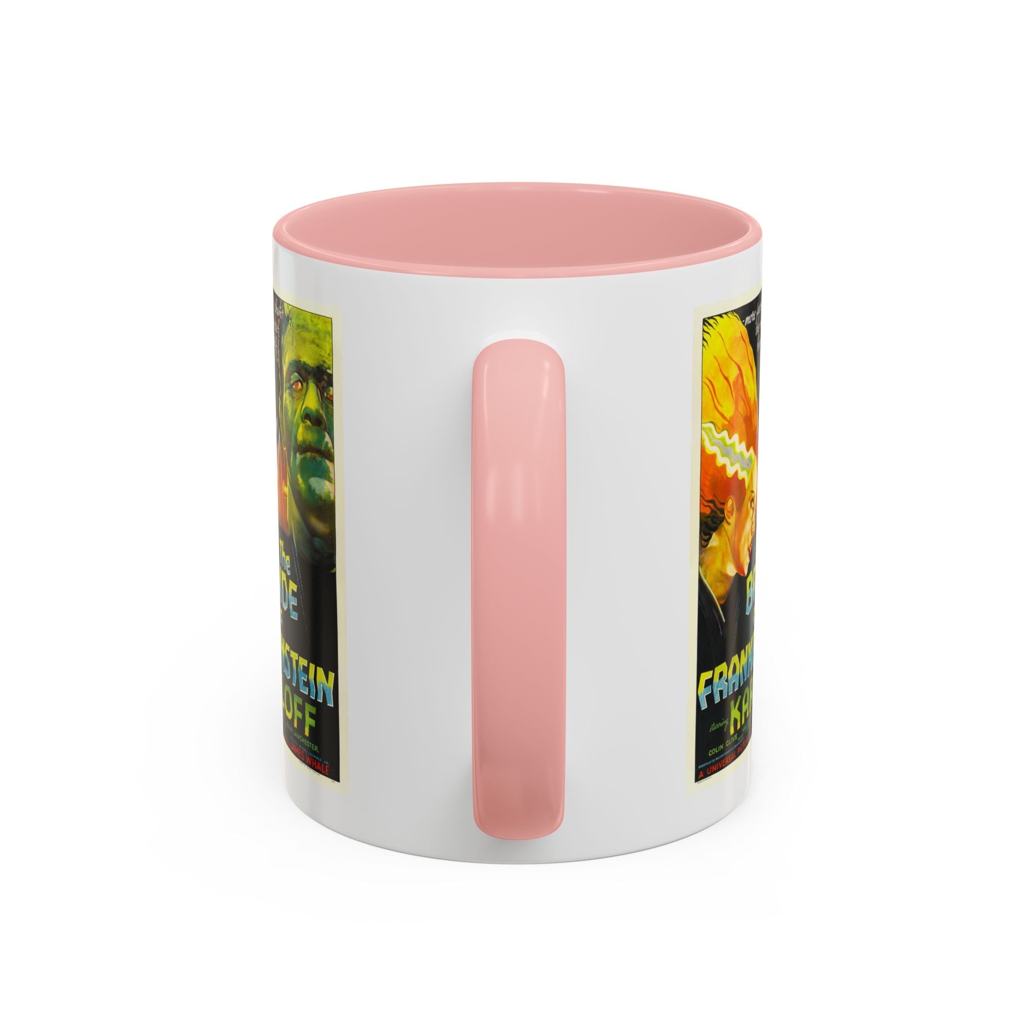 Cult Classic Movie Poster Art Accent Coffee Mug (11, 15oz) - Bride Of Frankenstein 1935 - POPvault