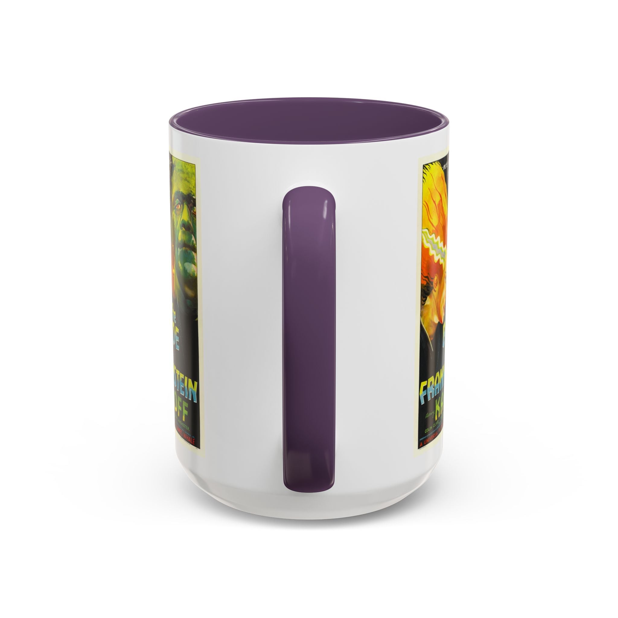 Cult Classic Movie Poster Art Accent Coffee Mug (11, 15oz) - Bride Of Frankenstein 1935 - POPvault