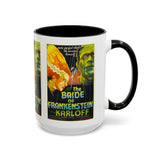 Cult Classic Movie Poster Art Accent Coffee Mug (11, 15oz) - Bride Of Frankenstein 1935 - POPvault