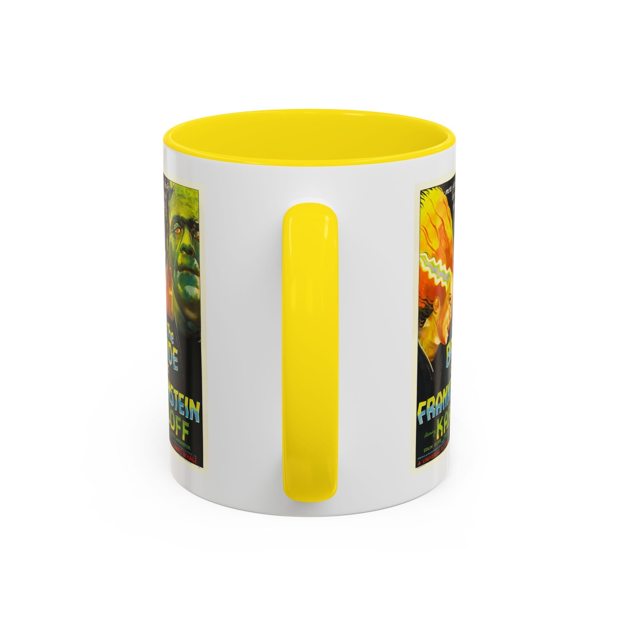 Cult Classic Movie Poster Art Accent Coffee Mug (11, 15oz) - Bride Of Frankenstein 1935 - POPvault