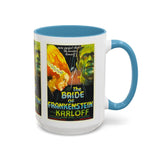 Cult Classic Movie Poster Art Accent Coffee Mug (11, 15oz) - Bride Of Frankenstein 1935 - POPvault