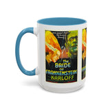 Cult Classic Movie Poster Art Accent Coffee Mug (11, 15oz) - Bride Of Frankenstein 1935 - POPvault