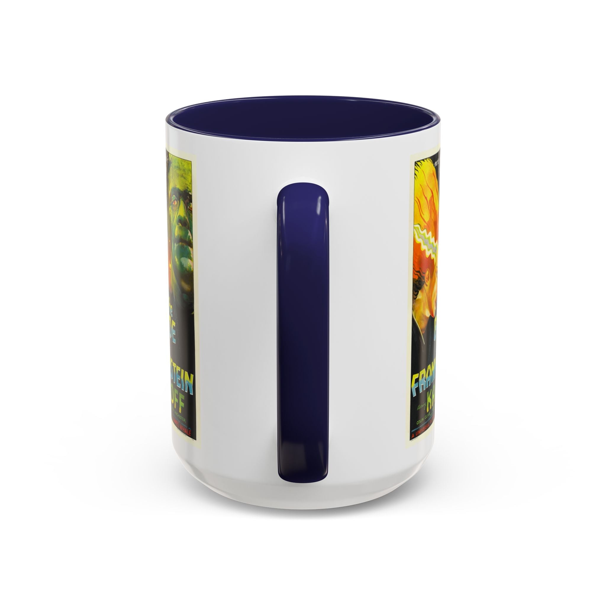 Cult Classic Movie Poster Art Accent Coffee Mug (11, 15oz) - Bride Of Frankenstein 1935 - POPvault