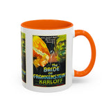 Cult Classic Movie Poster Art Accent Coffee Mug (11, 15oz) - Bride Of Frankenstein 1935 - POPvault