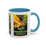 Cult Classic Movie Poster Art Accent Coffee Mug (11, 15oz) - Bride Of Frankenstein 1935 - POPvault