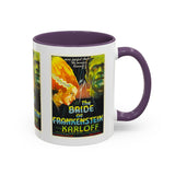 Cult Classic Movie Poster Art Accent Coffee Mug (11, 15oz) - Bride Of Frankenstein 1935 - POPvault