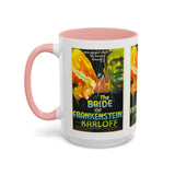 Cult Classic Movie Poster Art Accent Coffee Mug (11, 15oz) - Bride Of Frankenstein 1935 - POPvault