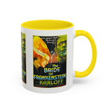 Cult Classic Movie Poster Art Accent Coffee Mug (11, 15oz) - Bride Of Frankenstein 1935 - POPvault