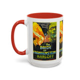 Cult Classic Movie Poster Art Accent Coffee Mug (11, 15oz) - Bride Of Frankenstein 1935 - POPvault