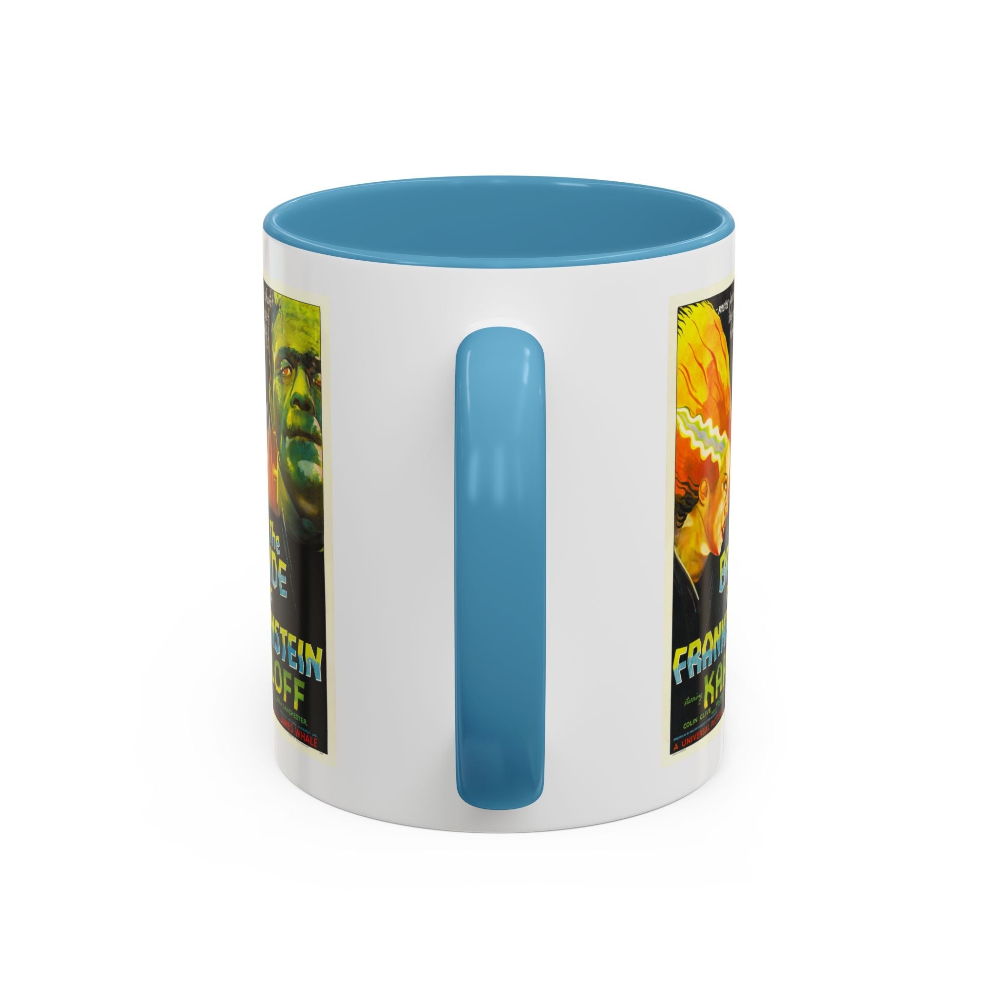 Cult Classic Movie Poster Art Accent Coffee Mug (11, 15oz) - Bride Of Frankenstein 1935 - POPvault