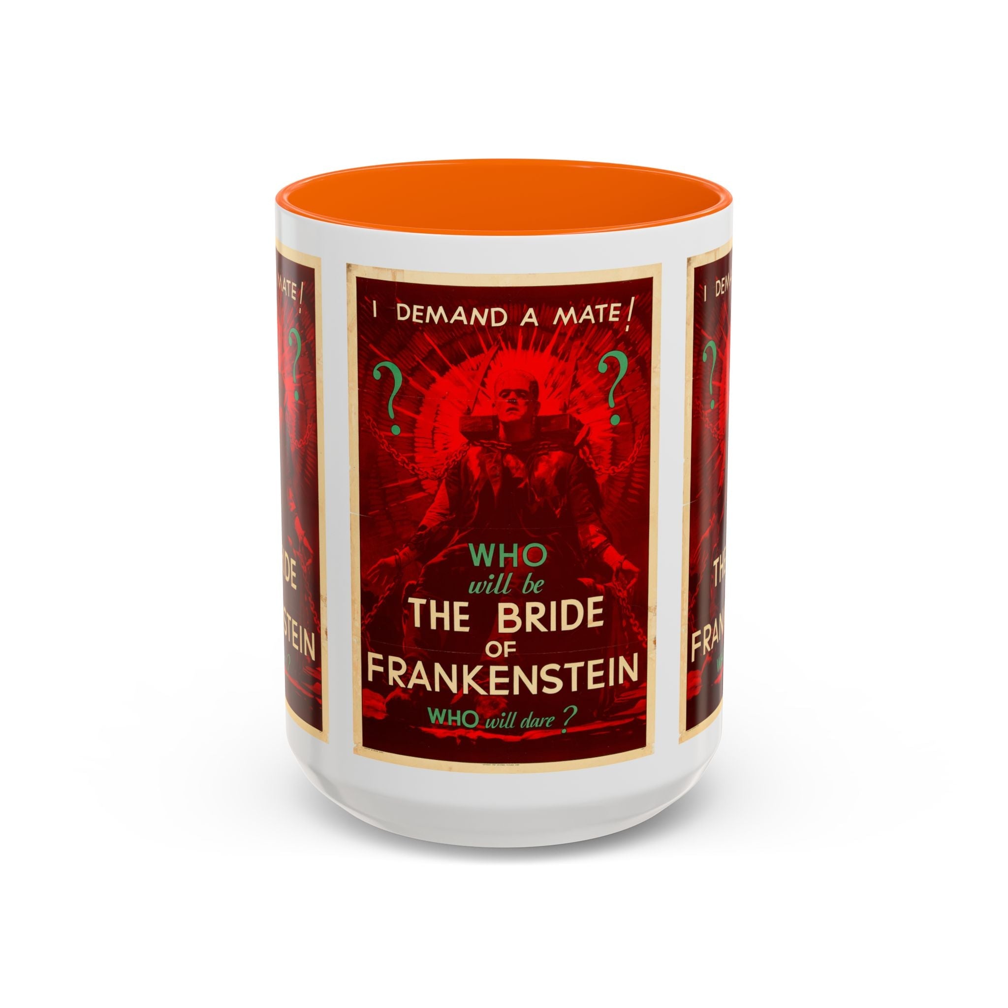 Cult Classic Movie Poster Art Accent Coffee Mug (11, 15oz) - Bride Of Frankenstein 1935 - POPvault