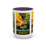 Cult Classic Movie Poster Art Accent Coffee Mug (11, 15oz) - Bride Of Frankenstein 1935 - POPvault