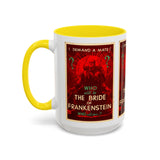 Cult Classic Movie Poster Art Accent Coffee Mug (11, 15oz) - Bride Of Frankenstein 1935 - POPvault