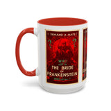 Cult Classic Movie Poster Art Accent Coffee Mug (11, 15oz) - Bride Of Frankenstein 1935 - POPvault