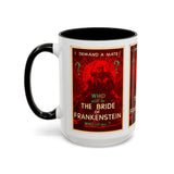 Cult Classic Movie Poster Art Accent Coffee Mug (11, 15oz) - Bride Of Frankenstein 1935 - POPvault