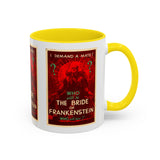 Cult Classic Movie Poster Art Accent Coffee Mug (11, 15oz) - Bride Of Frankenstein 1935 - POPvault