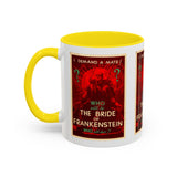 Cult Classic Movie Poster Art Accent Coffee Mug (11, 15oz) - Bride Of Frankenstein 1935 - POPvault