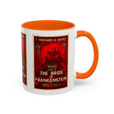 Cult Classic Movie Poster Art Accent Coffee Mug (11, 15oz) - Bride Of Frankenstein 1935 - POPvault