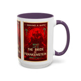 Cult Classic Movie Poster Art Accent Coffee Mug (11, 15oz) - Bride Of Frankenstein 1935 - POPvault