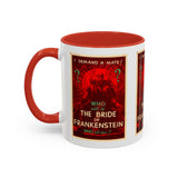 Cult Classic Movie Poster Art Accent Coffee Mug (11, 15oz) - Bride Of Frankenstein 1935 - POPvault