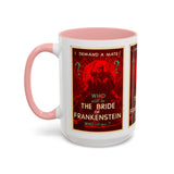 Cult Classic Movie Poster Art Accent Coffee Mug (11, 15oz) - Bride Of Frankenstein 1935 - POPvault