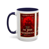Cult Classic Movie Poster Art Accent Coffee Mug (11, 15oz) - Bride Of Frankenstein 1935 - POPvault