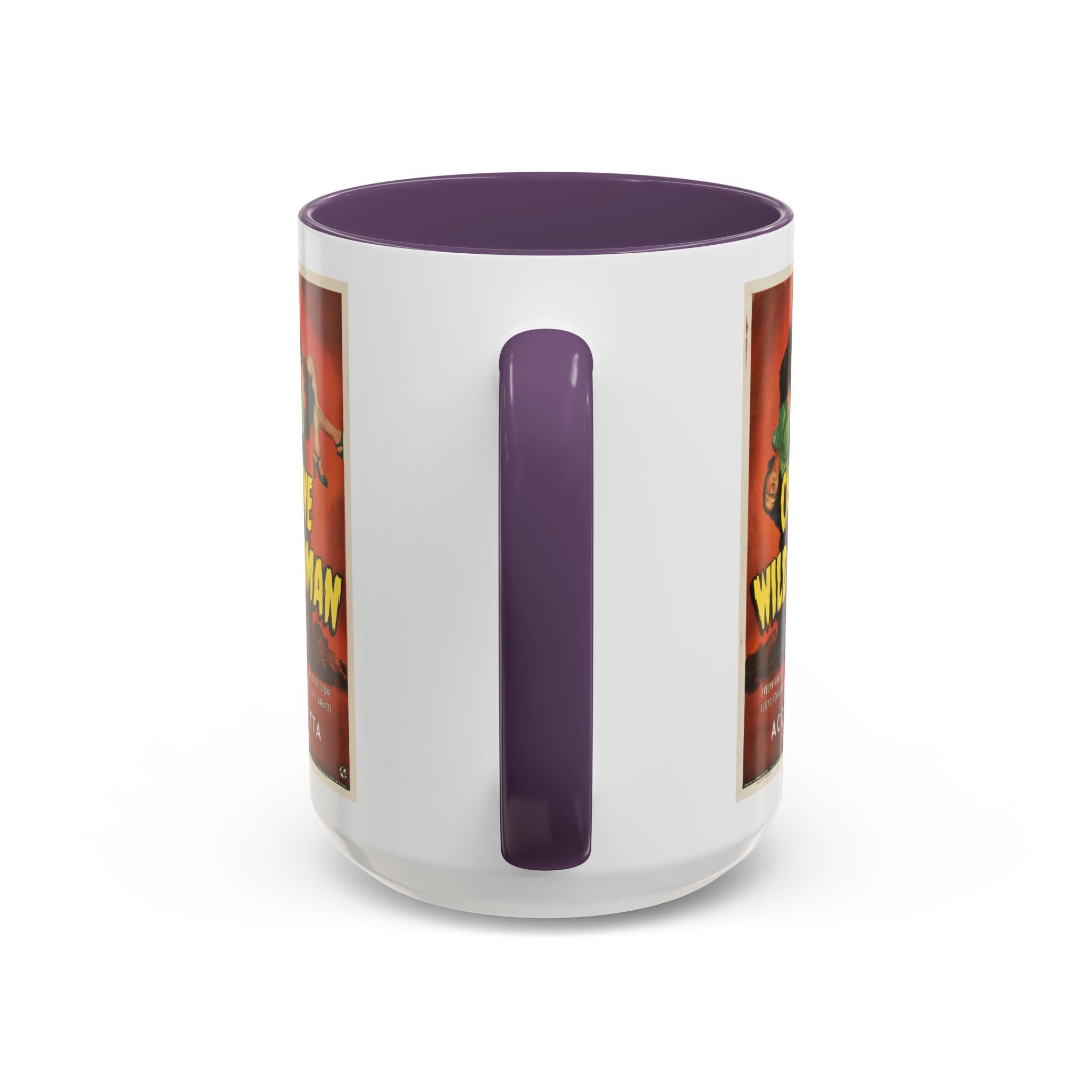 Cult Classic Movie Poster Art Accent Coffee Mug (11, 15oz) - Captive Wild Woman 1943 - POPvault
