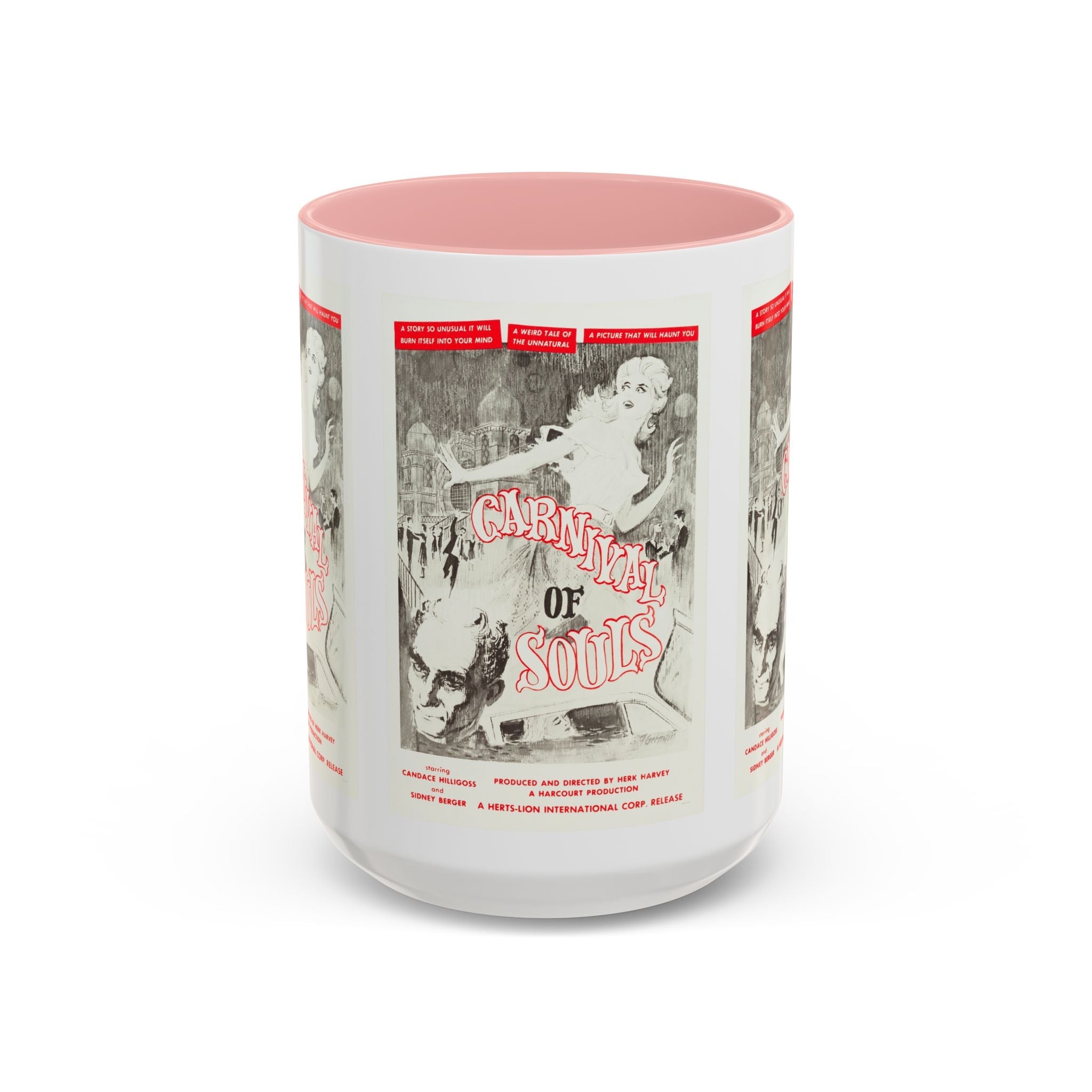 Cult Classic Movie Poster Art Accent Coffee Mug (11, 15oz) - Carnival Of Souls 1962 - POPvault