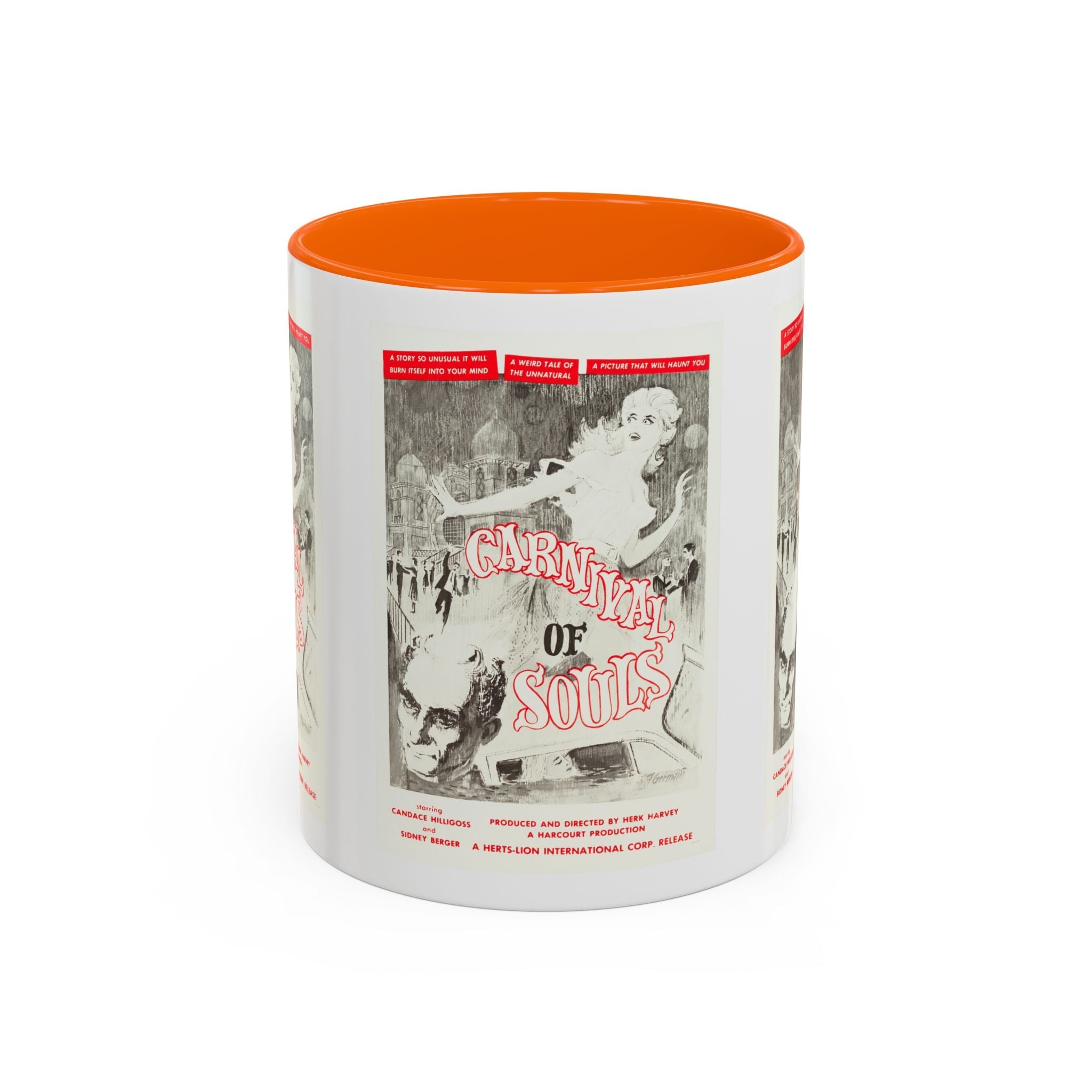 Cult Classic Movie Poster Art Accent Coffee Mug (11, 15oz) - Carnival Of Souls 1962 - POPvault
