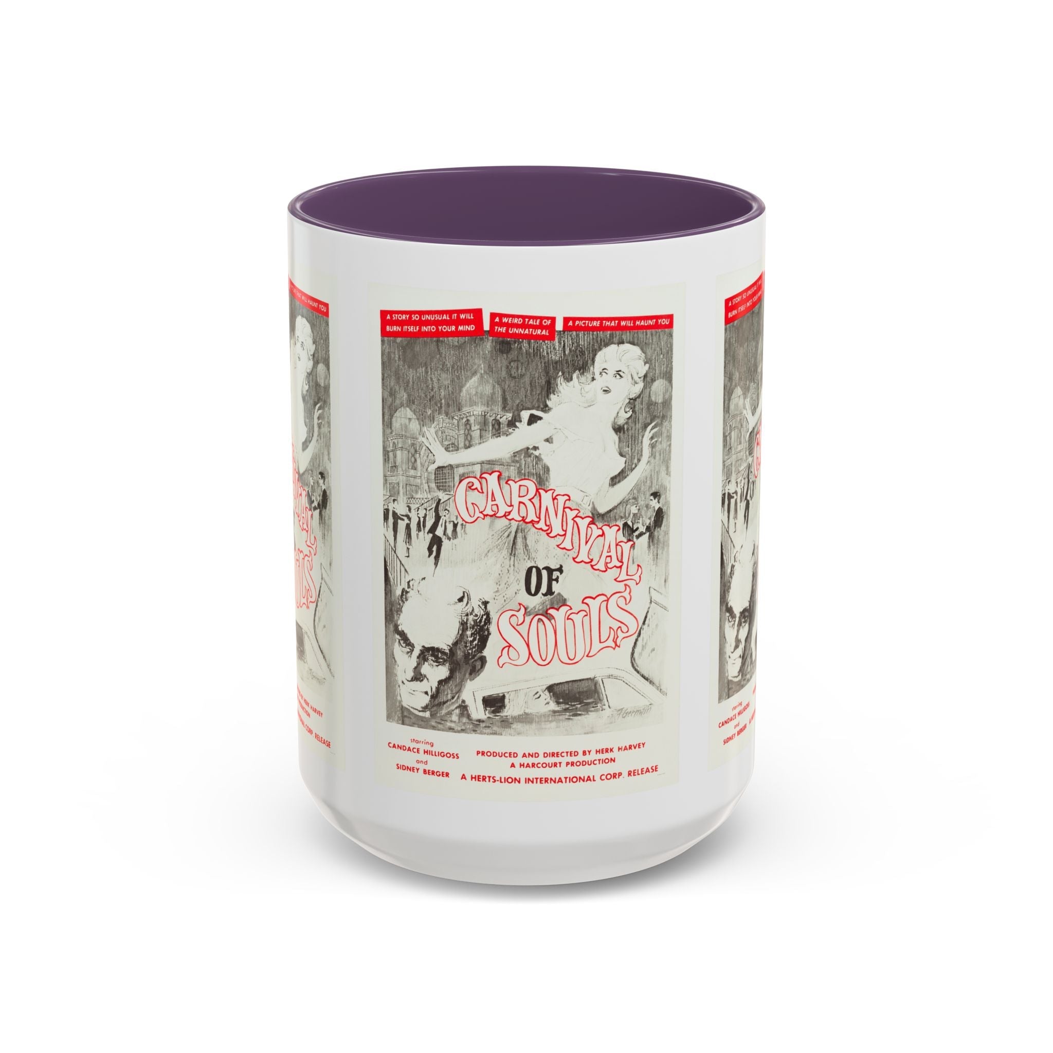 Cult Classic Movie Poster Art Accent Coffee Mug (11, 15oz) - Carnival Of Souls 1962 - POPvault